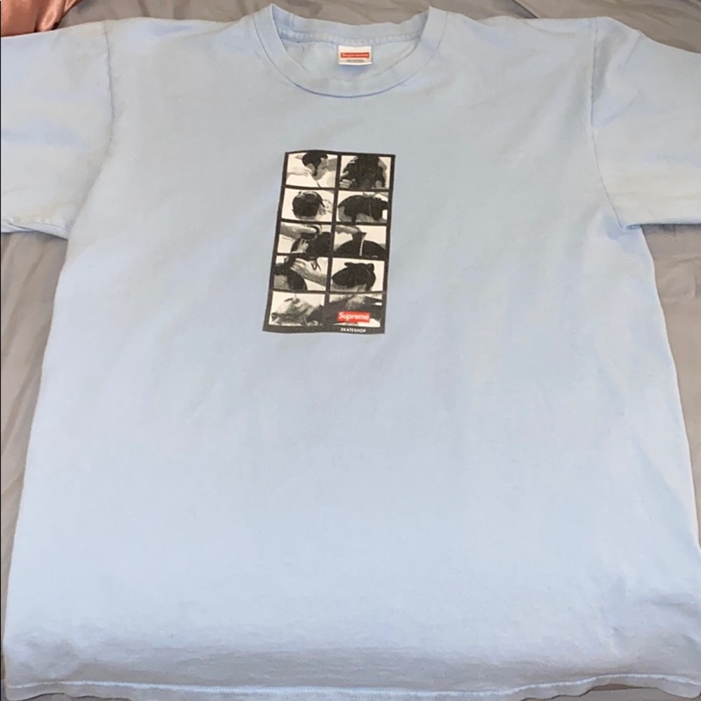 Supreme Sumo Light Blue Tee